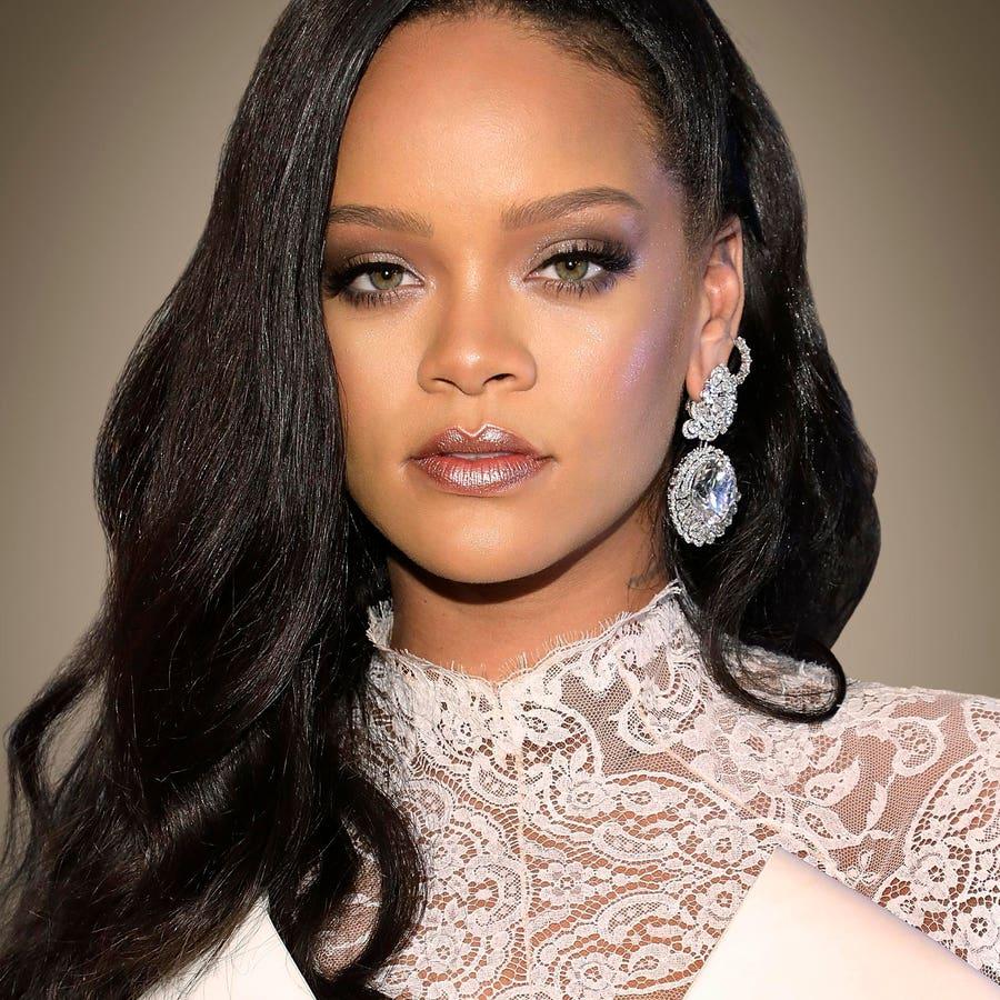 Rihanna global music superstar, entrepreneur and founder of Fenty Beauty